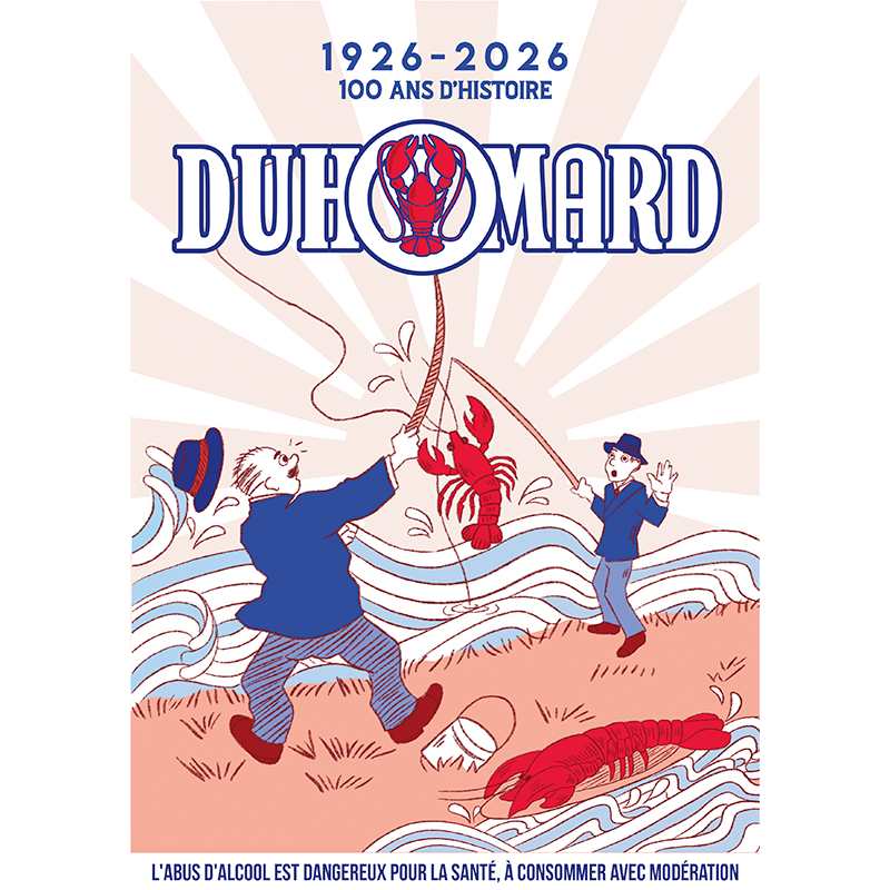 Affiche cent ans Duhomard